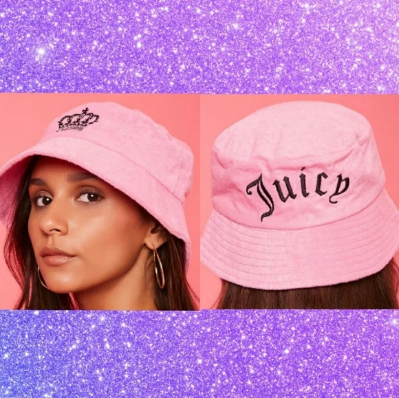 Juicy Couture Terry Cloth Bucket Hat Forever 21 - Picture 1 of 5